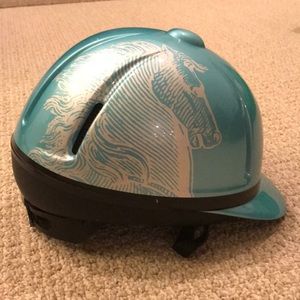 Horse riding helmet
